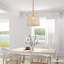 Grand luminaire suspendu 1 lumière Hunter Baskel