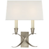 Chapman & Myers Cross Bouillotte Small Sconce