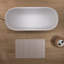 Baignoire de trempage autoportante 66,9 po