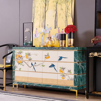 Buffet de style crème