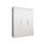 white matt + handles: cashmere