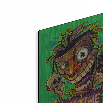 Trinx 'It's Tiki Time' by Flyland Designs, Metal Wall Art