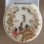 17” toilet seat with sea treasures motif