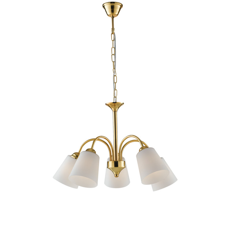 Doody 5 - Light Shaded Chandelier
