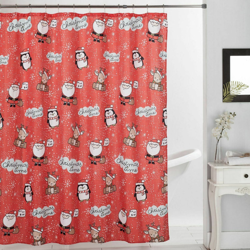 Geometric Shower Curtain
