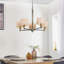 Beedle 5 - Light Shaded Chandelier