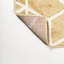 Tapis doré / blanc Amuda Blocks-604693821