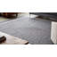 Tapis gris en laine tissé à plat Liyat-2043094858