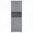 Versatile Bathroom Cabinet with Laundry Basket and Ample Storage Options-1647268070