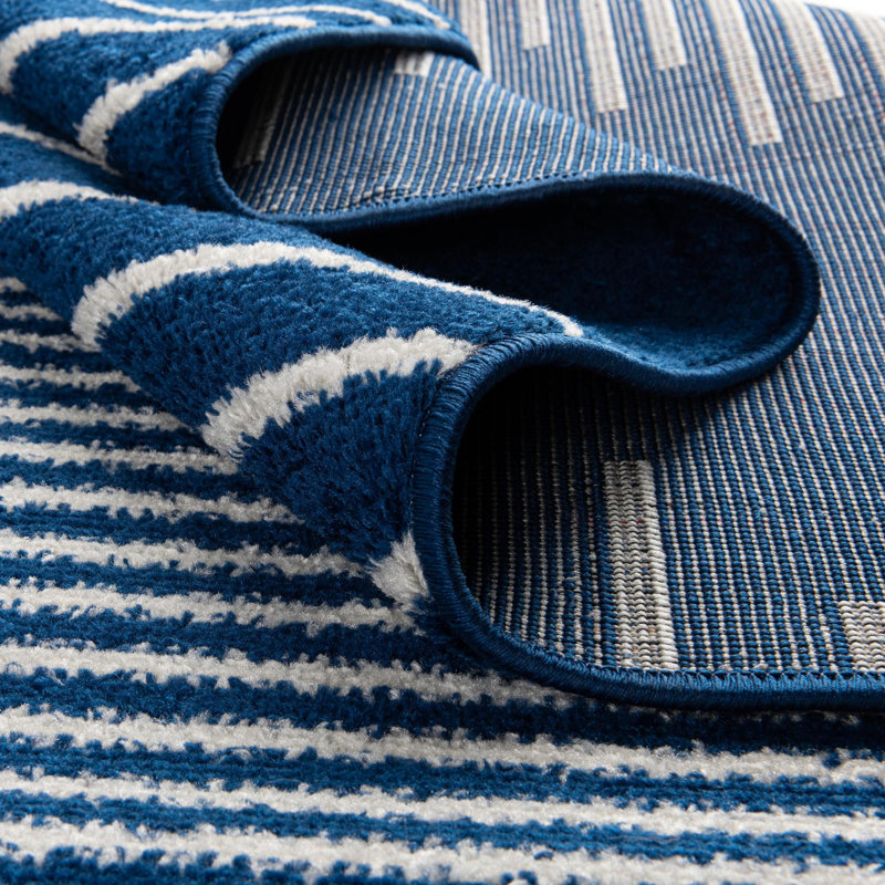 Geometric Indoor Rug, Runner 3'3" x 14'