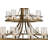 Arion 24 - Light Dimmable Wagon Wheel Chandelier