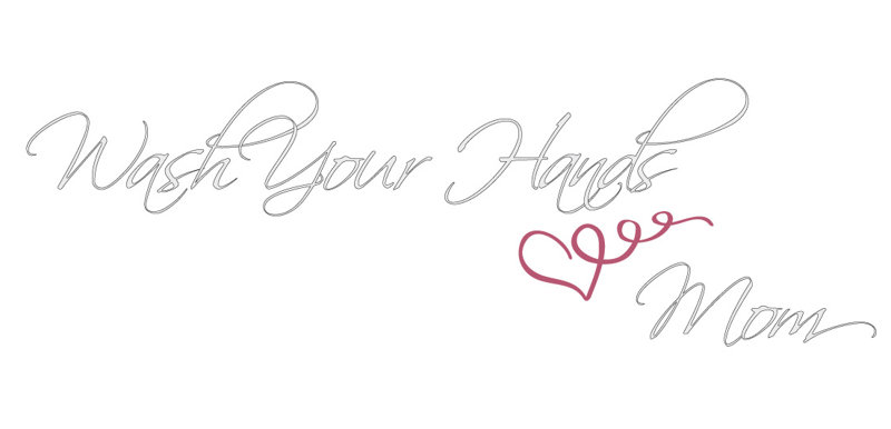 Décalcomanie murale love your hands love maman, H 21 po x l 65 po x P 0,01 po, Beige