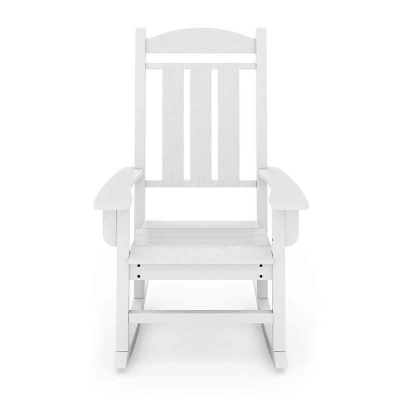 Fauteuil à bascule White Garden
