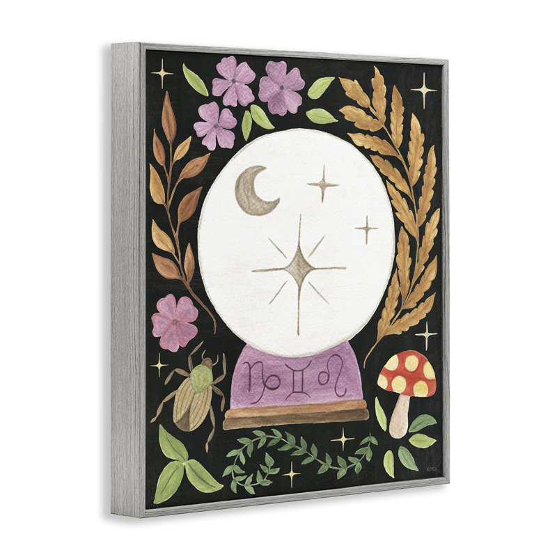 «Spooky Chic Crystal Giclee Art» par Veronique Charron, Estampe numérique Farmhouse, H 14 po x l 11 po