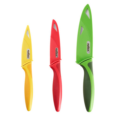 Zyliss 3 Piece Value Knife Starter Set with Sheath Covers