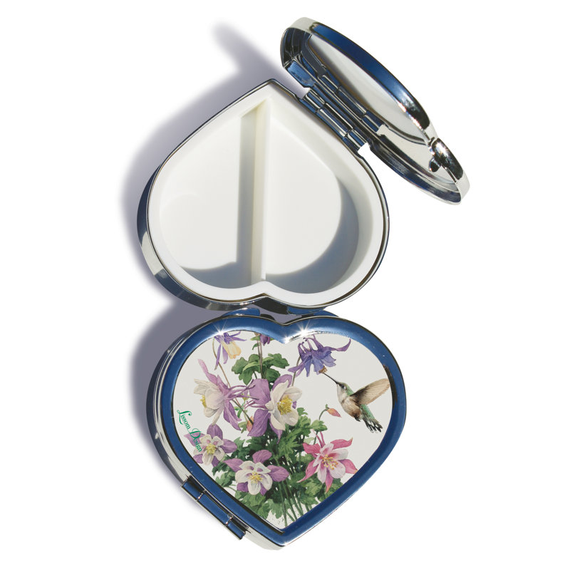 Lakeside Breeze Heart Pill Box