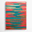 «Abstract Color Field 58», art mural sur toile rouge-381381405