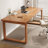 Burlywood Rectangular Solid Wood Writing desk-629719944