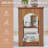 Farmhouse Square End Table With Storage-1353802250