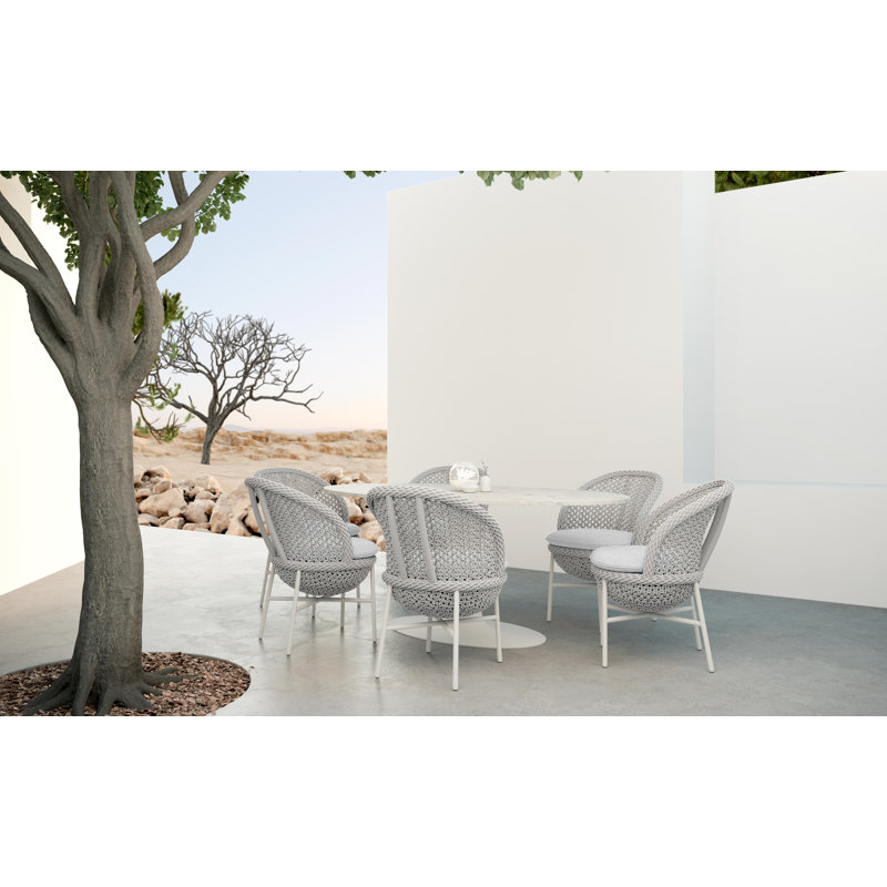 Montauk Patio Dining Armchair with Cushion