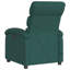Fauteuil inclinable vidaXL, dossier / repose-pieds réglable, tissu-97814370