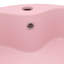 Belfry Bathroom Kyzer 360mm L x 360mm W Ceramic Circular Sink with Overflow-1174963545