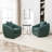 Duston 32'' Wide Upholstered Swivel Chair-2007720882