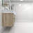72" Wall Mounted Double Bathroom Vanity-71072224