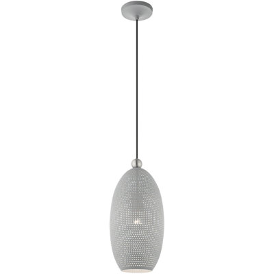 Luminaire suspendu géométrique simple à 1 lumière