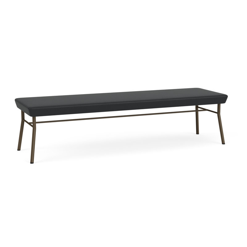 Banc en métal 3 places Chat, Bronze, Modena graphite