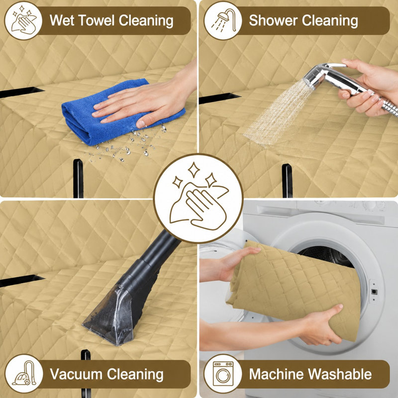 Protégez la banquette arrière de votre voiture avec cette housse de protection kaki pour animaux de compagnie, alliant une construction imperméable à une surface antidérapante.