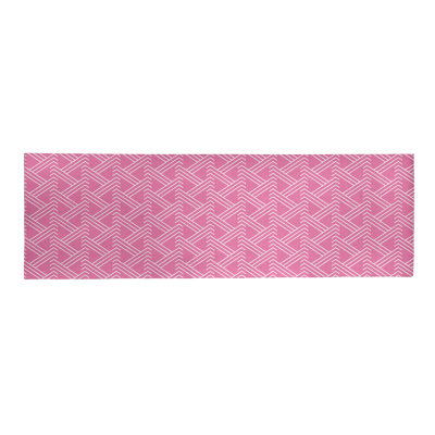 Chenille Geometric Indoor Rug