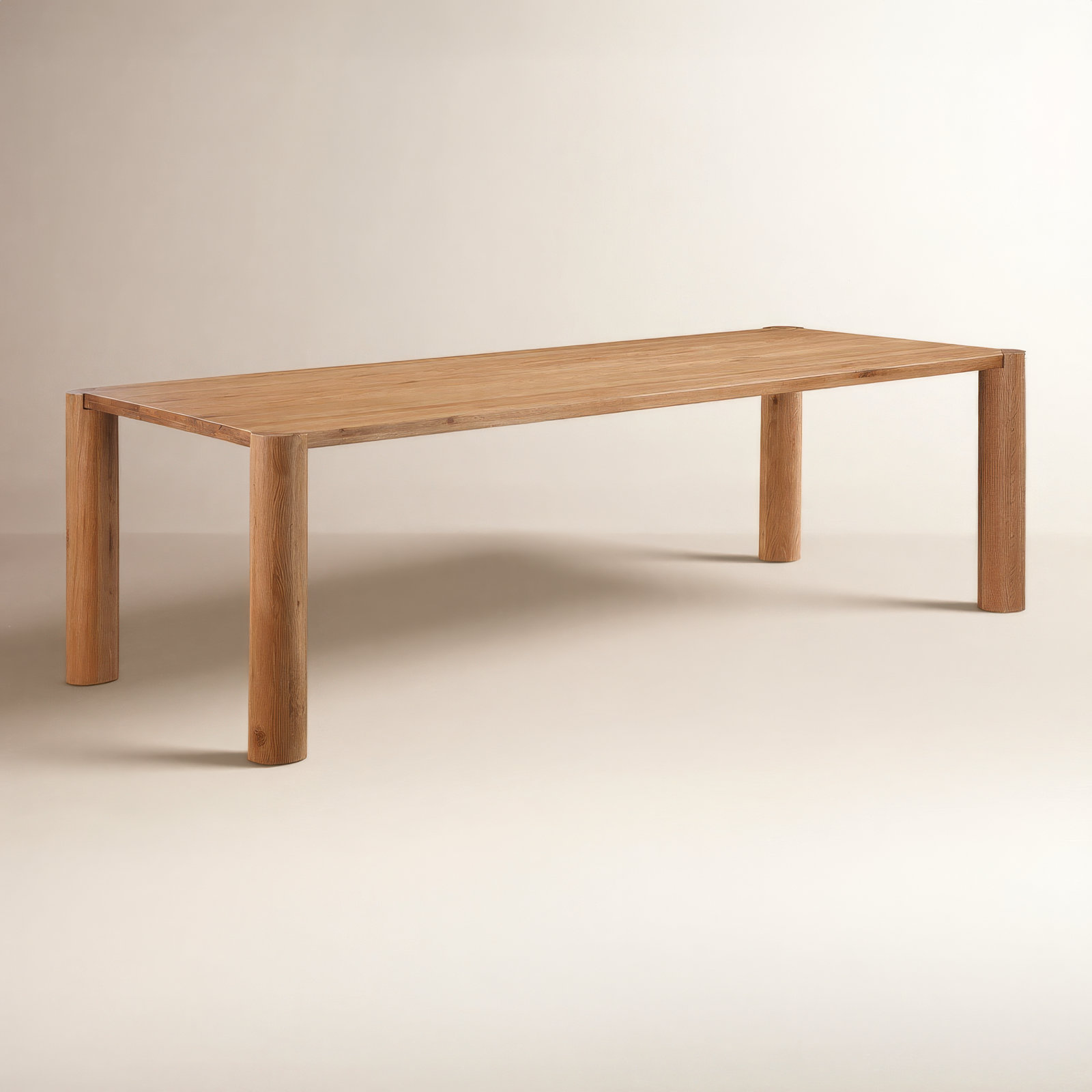 Channing Dining Table, Natural, 39" W x 96" L