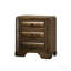 Mobilier de chambre à coucher de style transitionnel 1pc