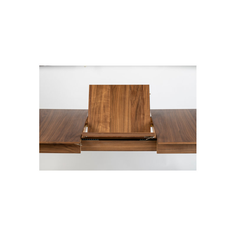 Glimps Walnut Wood Dining Table, 30"H x 64"L x 32"W