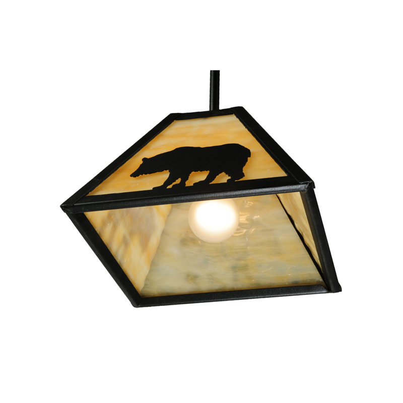 Rustic Lodge 1 - Light Pendant, 38.5" H x 12" W x 12" D