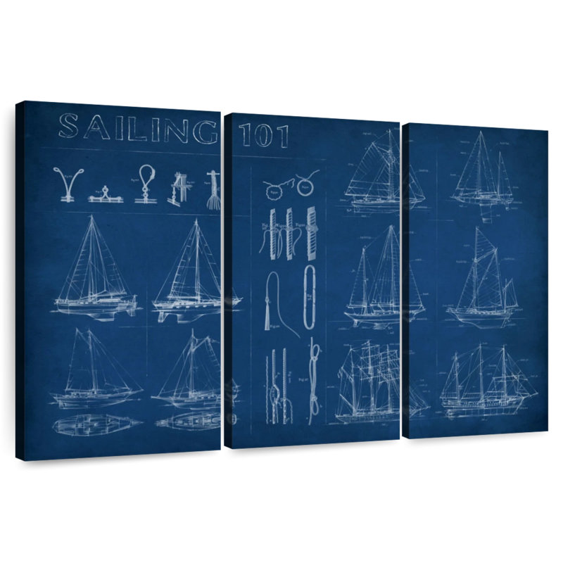 Laelle Sailing Infograph, 28" H x 45" W