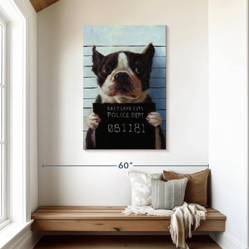 Ketti Mug Shot, 45" H x 30" W