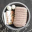 Repose-pieds rond en velours avec rangement 15 po Wolfeboro-1190572720