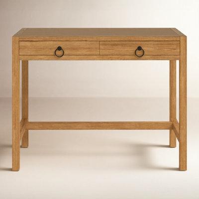 Elin 40" Acacia Writing Desk