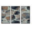 Seapebbles and Shells - 3 pièces, reproduction sur toile-1452808838-1452808837