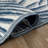 Ramveer Tropical Navy/Ivory Reversible Indoor/Outdoor Area Rug-161406232