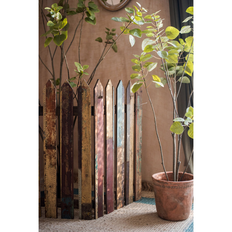 Clôture en bois massif Morella, H 23,6 po x l 56,7 po x P 1 po