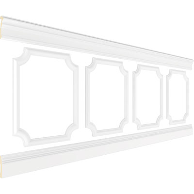 L 94 1/2 po (réglable de 36 à H 40 po) Ashford