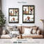 Impression photo collage en bois foncé Escapade-211250259