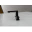 Robinet pour salle de bain à 2 poignées, robinet d'évier en métal noir mat avec bonde escamotable, aérateur et conduites d'alimentation CUPC incluses
