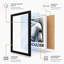 Shoulder Study Minimalist - Framed Print-736364703-736364689