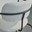 48cm H Metal Armchair in Beige