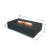 Capetown/Meteora/Colorado 56" Outdoor Sandstone Fire Pit 60,000 BTU - Includes Fire Glass, Lid & PVC Cover-88670666-85736287