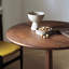 Ensemble de table de salle à manger en bois massif de style français-110958844
